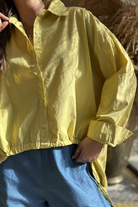 Paloma French Tuck Shirt Soft Ochre